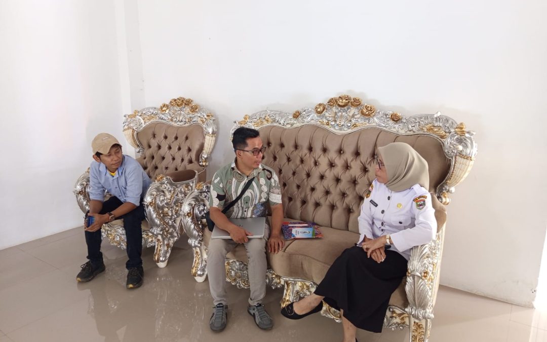 Audiens dengan Kadis DLHD Morowali, Bahas Program Maleo Desa Makarti Jaya